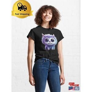 Cute Furry Baby Monster Classic T-Shirt